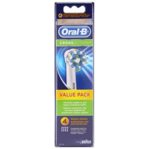 Сменные насадки для электрической зубной щетки ORAL-B EB50 CrossAction 4 шт — изображение 3