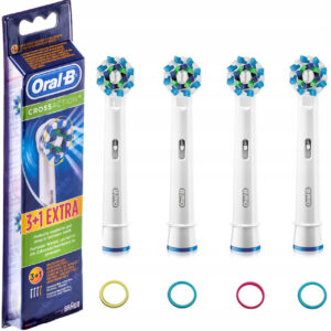 Сменные насадки для электрической зубной щетки ORAL-B EB50 CrossAction 4 шт — изображение 2