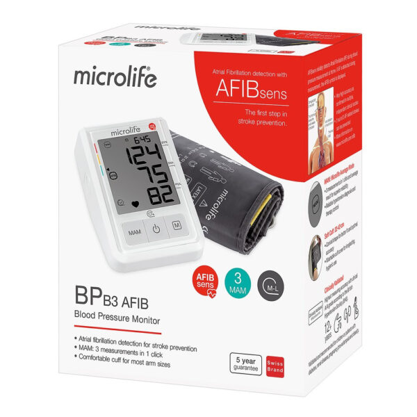 Тонометр Microlife BP B3 AFIB+ блок питания