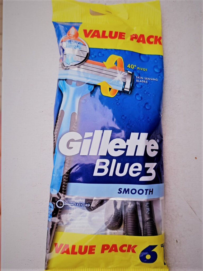 Одноразовые бритвенные станки Gillette Blue 3  6 шт