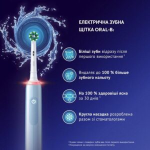 Електрична зубна щітка Braun Oral-B Pro 3  3000 Cross Action Black - Зображення 3
