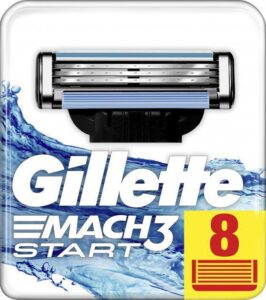 Картриджи для бритвы Gillette Mach Start 3  8 шт