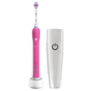 Електрична зубна щітка Braun Oral-B PRO 750 3D White Pink - Зображення 4