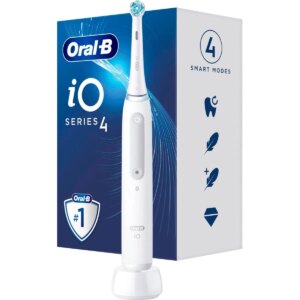Электрическая зубная щетка Braun Oral-B iO Series 4 White с футляром — изображение 2
