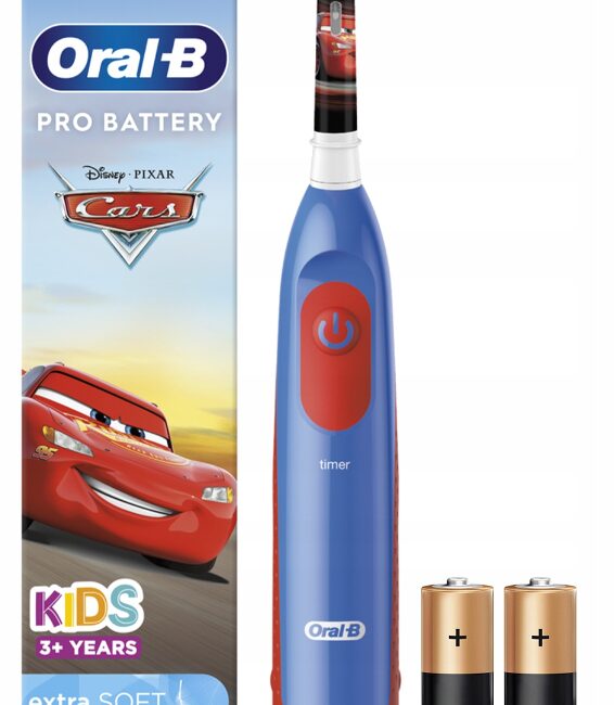 Электрическая зубная щетка BRAUN Oral-b DB5 Тачки (Cars)