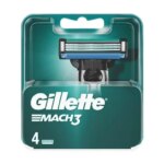 Картриджи для бритвы Gillette Mach 3  4 шт
