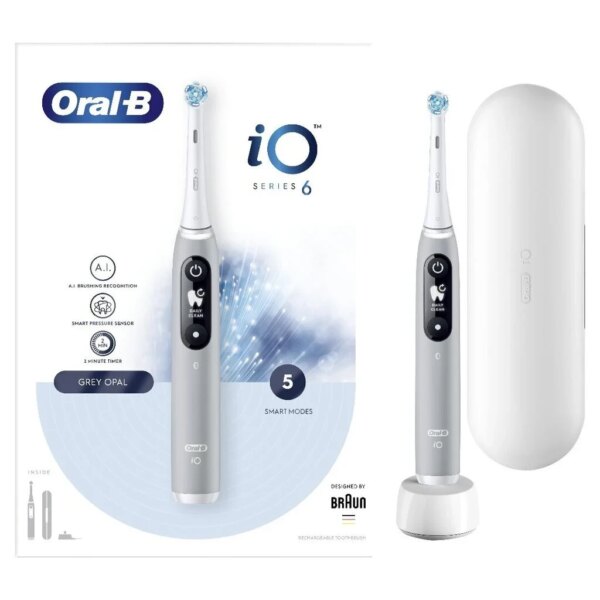 Электрическая зубная щетка Braun Oral-B iO Series 6 Grey
