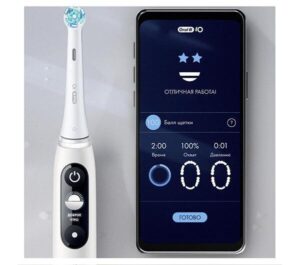 Електрична зубна щітка Braun Oral-B iO Series 6  White ( без футляру) - Зображення 3