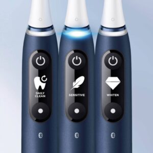 Электрическая зубная щетка  с футляром Braun Oral-B iO Series 7S Sapphire Blue — изображение 3