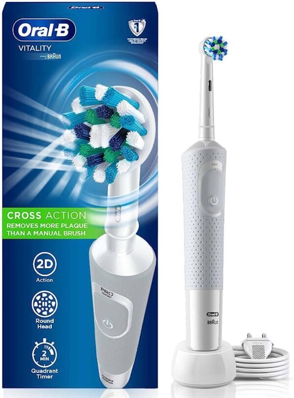 Электрическая  зубная щетка Braun Oral-B Vitality 100 White CrossAction