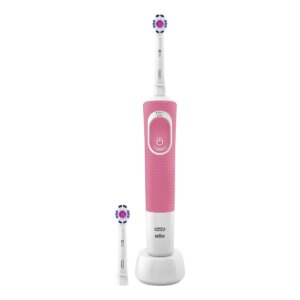 Електрична зубна щітка Braun Oral-B Vitality D100 3D White Pink - Зображення 5