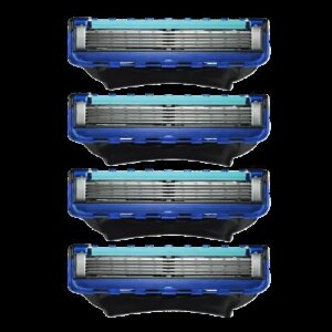 Картриджи для бритвы Gillette Fusion Proglide 4шт без упаковки ОРИГИНАЛ — изображение 2
