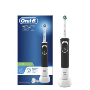 Електрична зубна щітка  Braun Oral-B Vitality 100 Cross Action Black + змінні насадки ORAL-B EB50 CrossAction 4 шт - Зображення 2