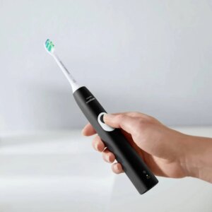 Ультразвукова зубна щітка  Philips Sonicare ProtectiveClean 4300 Black HX6800/63 - Зображення 2