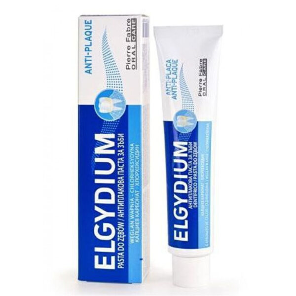 Зубна паста ELGYDIUM Anti-Plaque антибактеріальна з хлоргексидином 75 мл