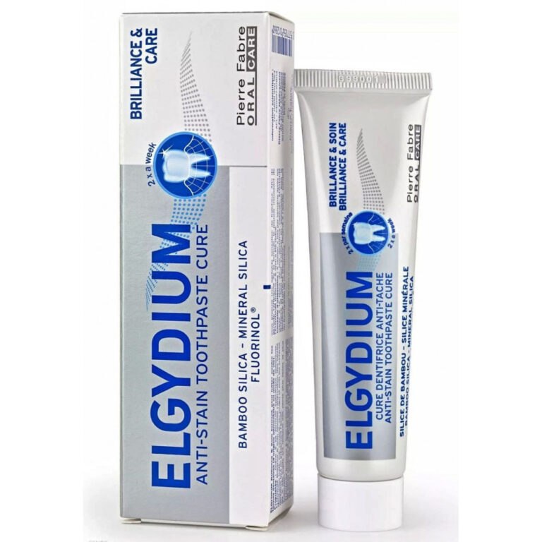 Полирующая зубная паста ELGYDIUM Brillance & Care против изменения цвета
