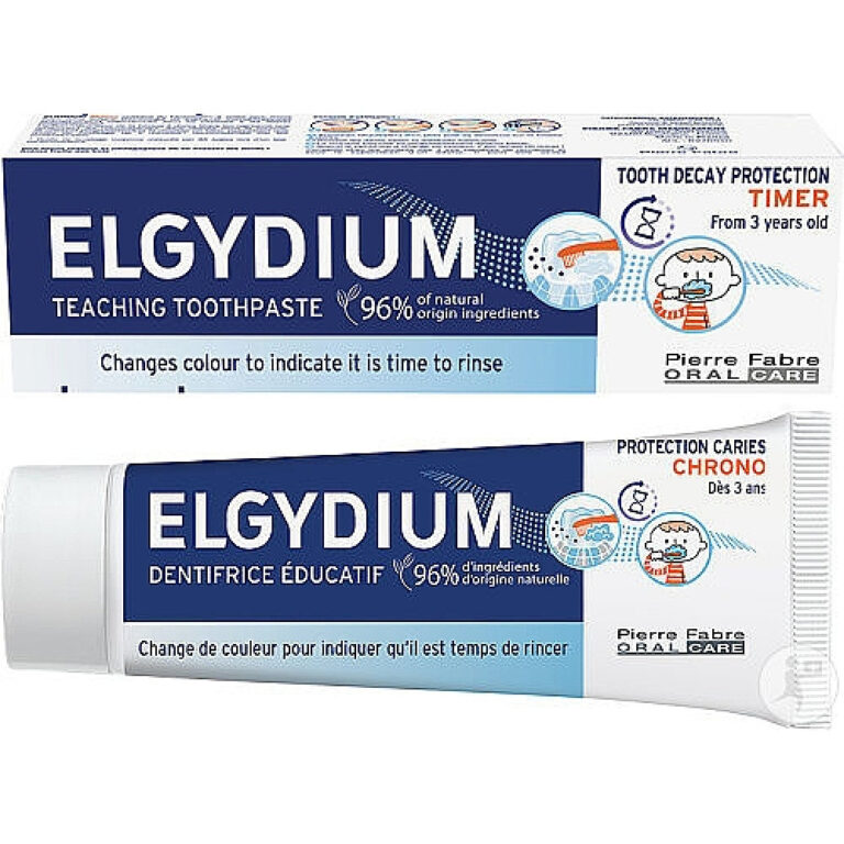 Учебная зубная паста для детей ELGYDIUM Таймер от 3 лет