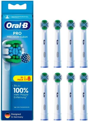 Змінні насадки для електричної зубної щітки Oral-B EB20RX Pro Precision Clean 8 шт