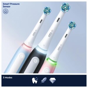 Набір електричних зубних щіток Braun Oral-B iO 3 Duo Black+Blue з футляром - Зображення 5