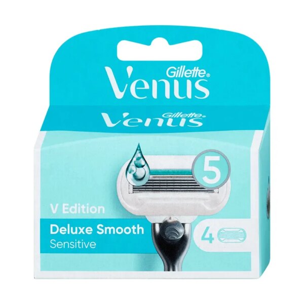 Змінні касети Gillette Venus Deluxe Smooth Sensitive V Edition 4 шт