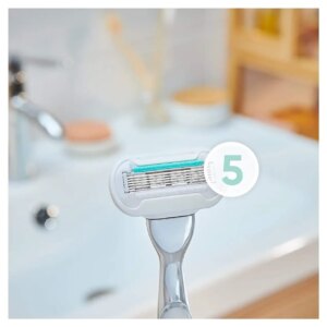 Змінні касети Gillette Venus Deluxe Smooth Sensitive V Edition 4 шт - Зображення 4