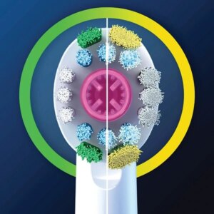 Сменные насадки для электрической зубной щетки Oral-B EB18RX Pro 3D White 4 шт — изображение 2