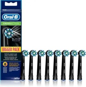 Змінні насадки для електричної зубної щітки Oral-B EB50BRX Pro Cross Action Black  8 шт