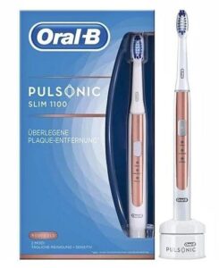 Електрична звукова зубна щітка Braun Oral-B Pulsonic SLIM 1100 Gold Rose