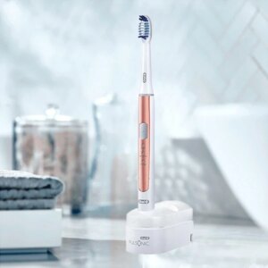 Електрична звукова зубна щітка Braun Oral-B Pulsonic SLIM 1100 Gold Rose - Зображення 6