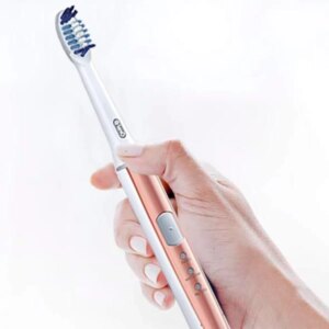 Електрична звукова зубна щітка Braun Oral-B Pulsonic SLIM 1100 Gold Rose - Зображення 3