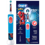 Електрична зубна щітка дитяча Braun Oral-B D103 Pro Kids Spider-Man