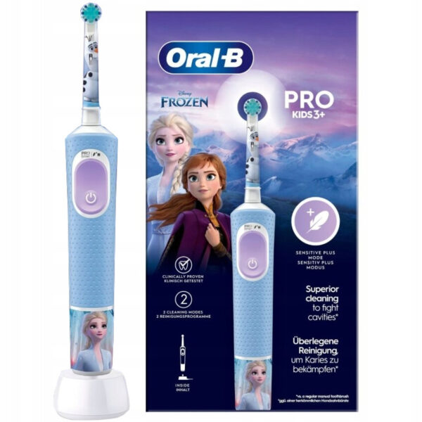 Электрическая зубная щетка дитяча Braun Oral-B  D103 Pro Kids Frozen