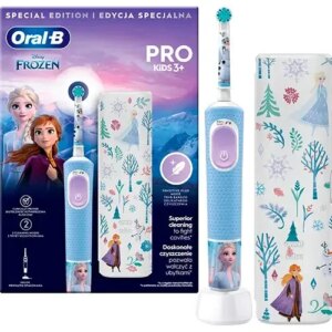 Электрическая зубная щетка дитяча Braun Oral-B  D103 Pro Kids Frozen с дорожным футляром