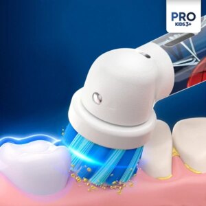 Електрична зубна щітка дитяча Braun Oral-B D103 Pro Kids Cars з дорожнім футляром - Зображення 5