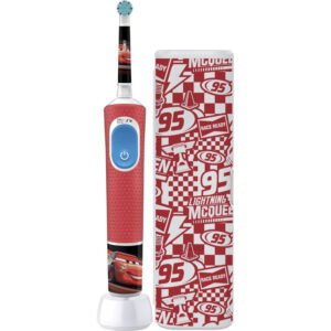 Електрична зубна щітка дитяча Braun Oral-B D103 Pro Kids Cars з дорожнім футляром - Зображення 2
