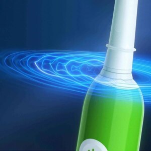 Електрична зубна щітка дитяча Braun Oral-B  D305 Pro Junior 6+ Sensi Ultrathin Green - Зображення 6