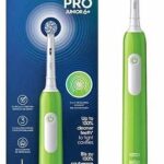 Електрична зубна щітка дитяча Braun Oral-B  D305 Pro Junior 6+ Sensi Ultrathin Green