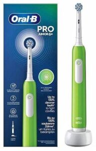 Электрическая зубная щетка Braun Oral-B D305 Pro Junior 6+ Sensi Ultrathin Green