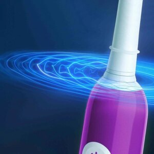 Електрична зубна щітка дитяча Braun Oral-B  D305 Pro Junior 6+ Sensi Ultrathin Purple - Зображення 6