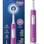 Електрична зубна щітка дитяча Braun Oral-B  D305 Pro Junior 6+ Sensi Ultrathin Purple