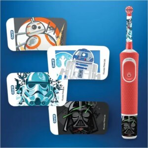 Електрична зубна щітка дитяча Braun Oral-B Stages Power D100 Starwars  з двома насадкамии - Зображення 2