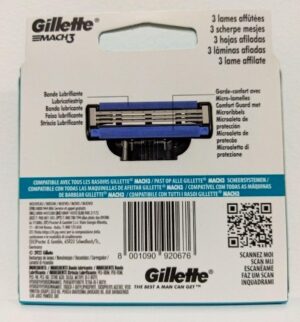 Змінні касети Gillette Mach 3 10 шт - Зображення 2