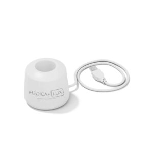 Відбілююча звукова зубна щітка MEDICA+ LUX 10Х Portable Grey Рожеве золото - Зображення 5