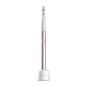Відбілююча звукова зубна щітка MEDICA+ LUX 10Х Portable Grey Рожеве золото - Зображення 2