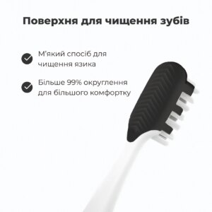 Звукова зубна щітка MEDICA+ ProBrush 7.0 Compact Black - Зображення 3