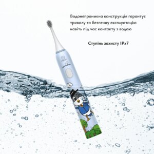 Звуковая зубная щетка MEDICA+ KidsBrush 7.0 Blue — изображение 3