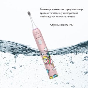 Звукова зубна щітка MEDICA+ KidsBrush 7.0 Blue Рожевий - Зображення 3