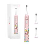 Звуковая зубная щетка MEDICA+ KidsBrush 7.0 Blue Рожевий