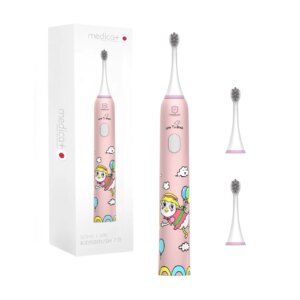 Звуковая зубная щетка MEDICA+ KidsBrush 7.0 Blue Рожевий