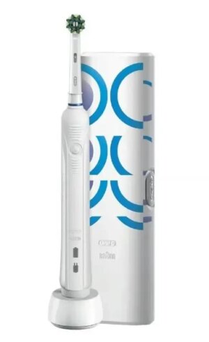 Електрична зубна щітка Braun Oral-B D16 PRO White Clean Edition з футляром - Зображення 2